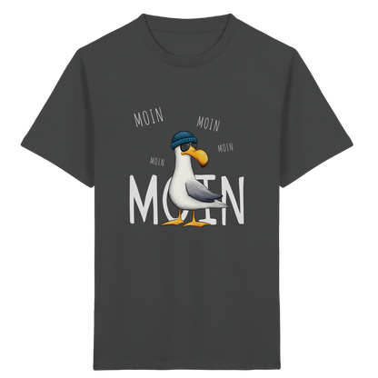 Moin Moin Lässige Hipster Möwe  - Kids Organic Shirt