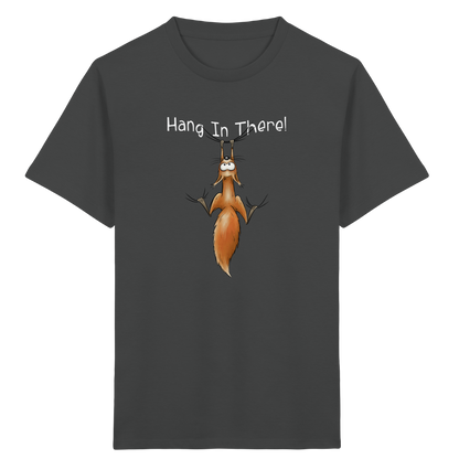 Hang In There | Lässiges Eichhörnchen - Kids Organic Shirt