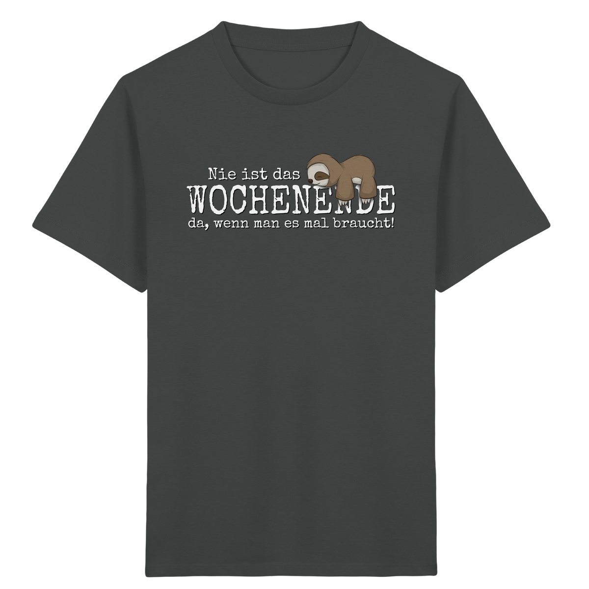 Kawaii Faultier Wochenende - Kids Organic Shirt