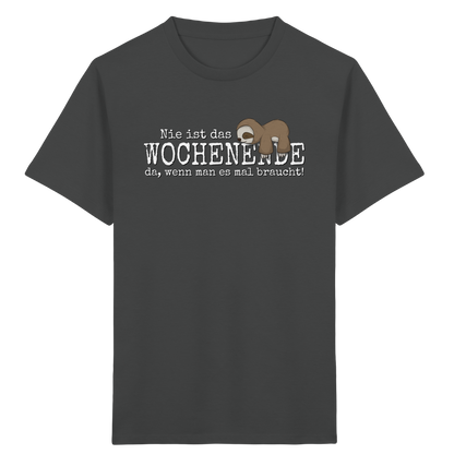 Kawaii Faultier Wochenende - Kids Organic Shirt