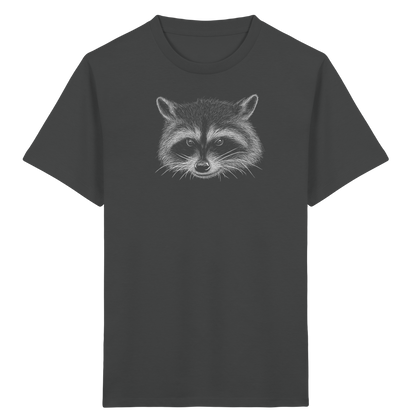 Waschbär Illustration Kritzelkunst - Kids Organic Shirt