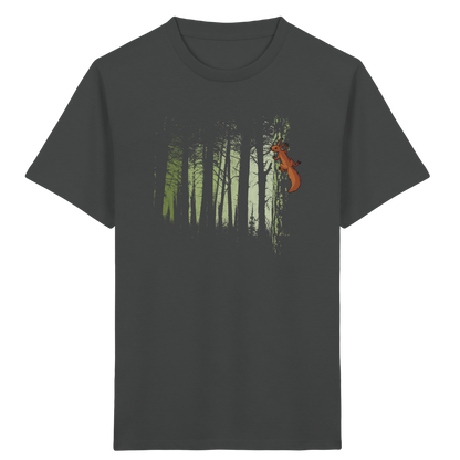 Eichhörnchen im Zwielicht-Wald - Kids Organic Shirt