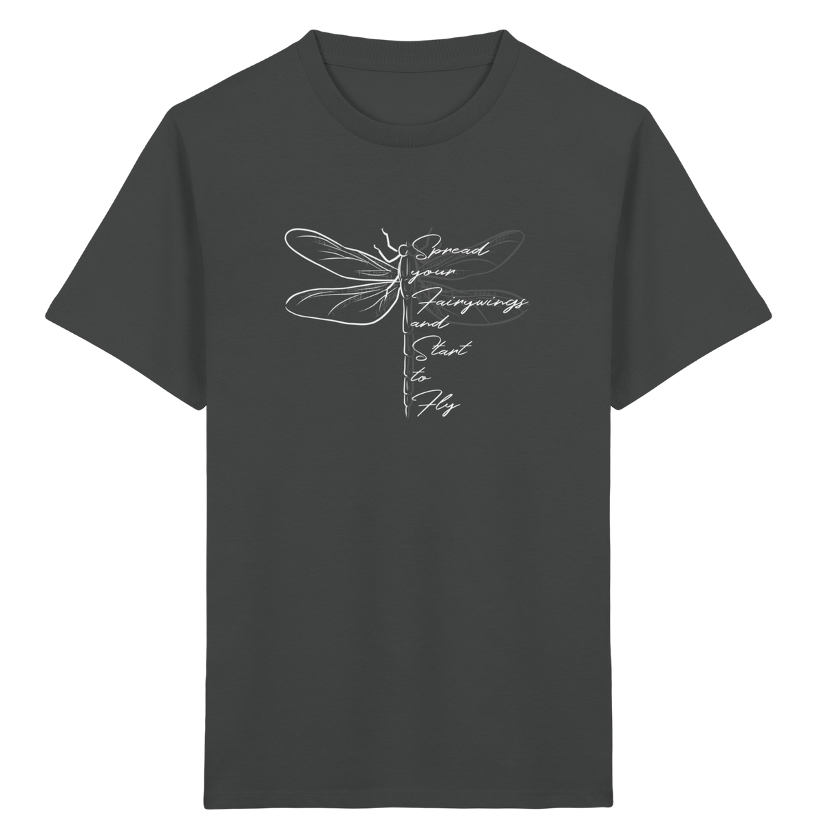 Breite die Flügel aus und flieg los | Libelle - Kids Organic Shirt