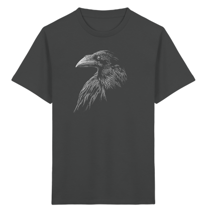 Kritzelkunst Rabe Krähe - Kids Organic Shirt