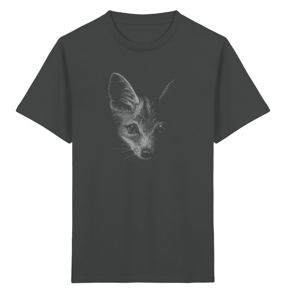 Fuchs Kritzelkunst Illustration - Kids Organic Shirt