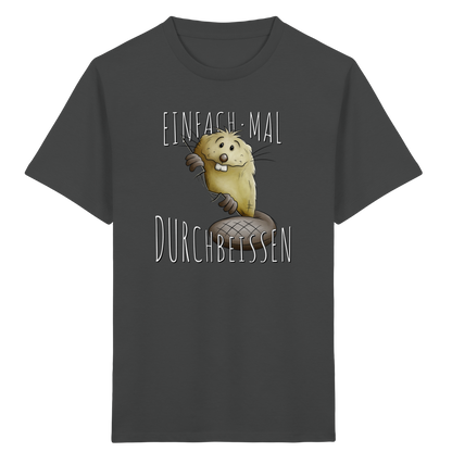 Einfach mal Durchbeissen Biber - Kids Organic Shirt