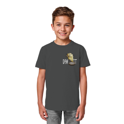 Dam It Verdammt Lustiger Biber - Kids Organic Shirt