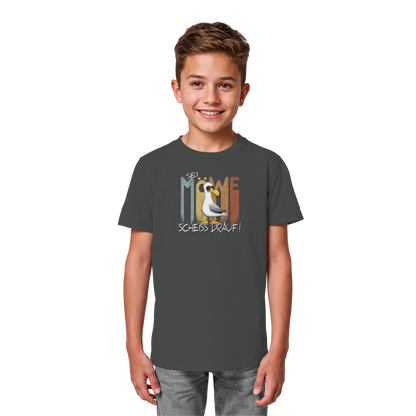 Sei Möwe Scheiß Drauf  - Kids Organic Shirt