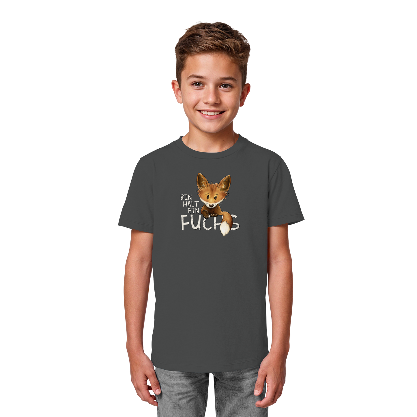Bin halt ein Fuchs - Kids Organic Shirt