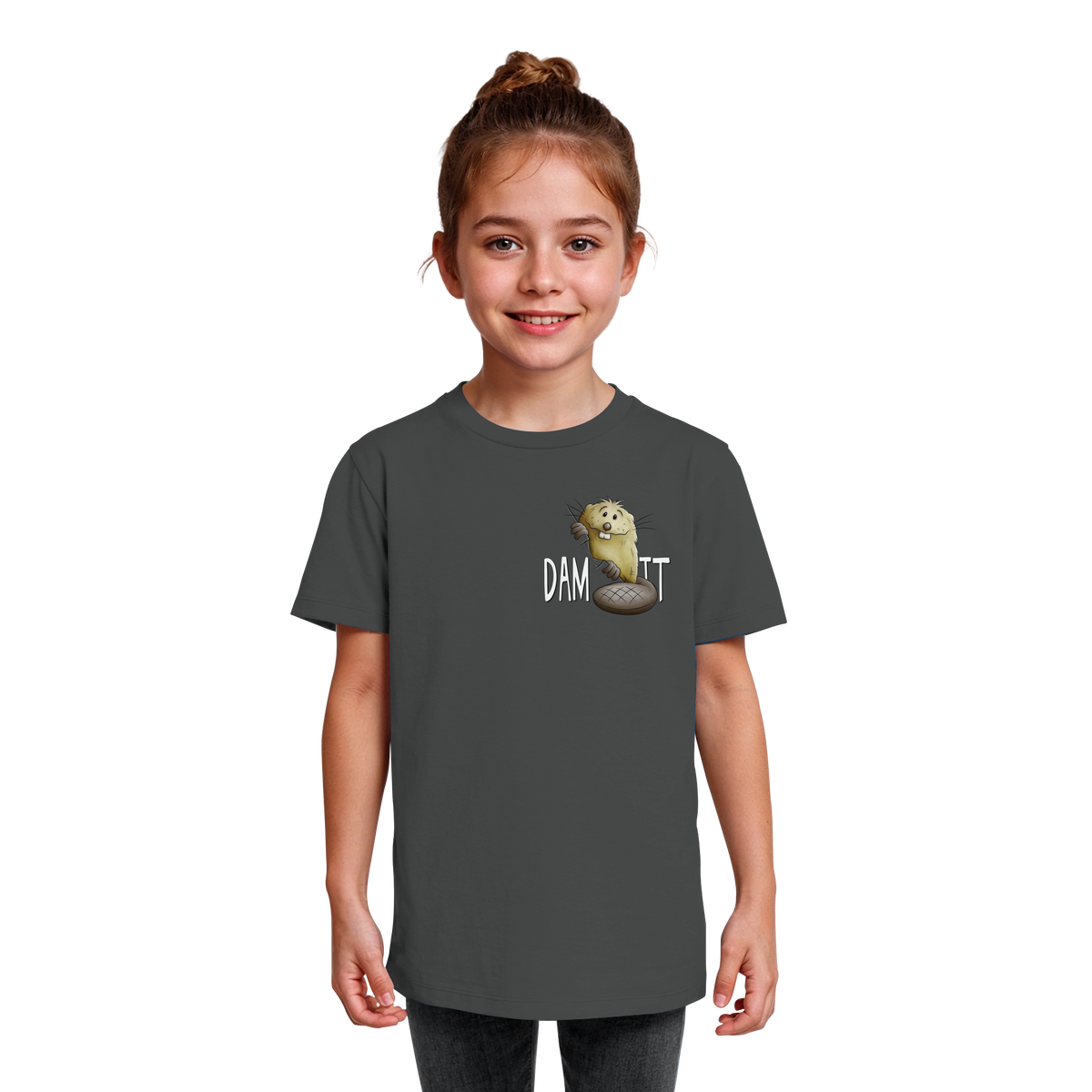 Dam It Verdammt Lustiger Biber - Kids Organic Shirt