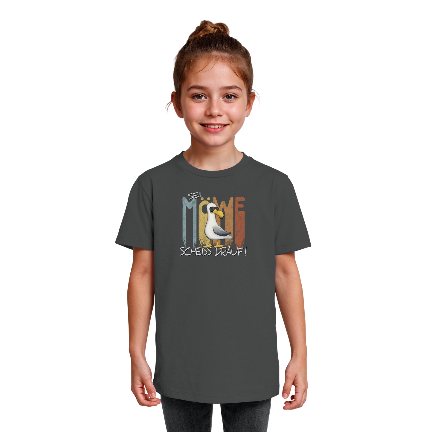 Sei Möwe Scheiß Drauf  - Kids Organic Shirt