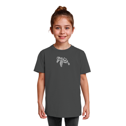 schwimmende Meeres-Schildkröte - Kids Organic Shirt