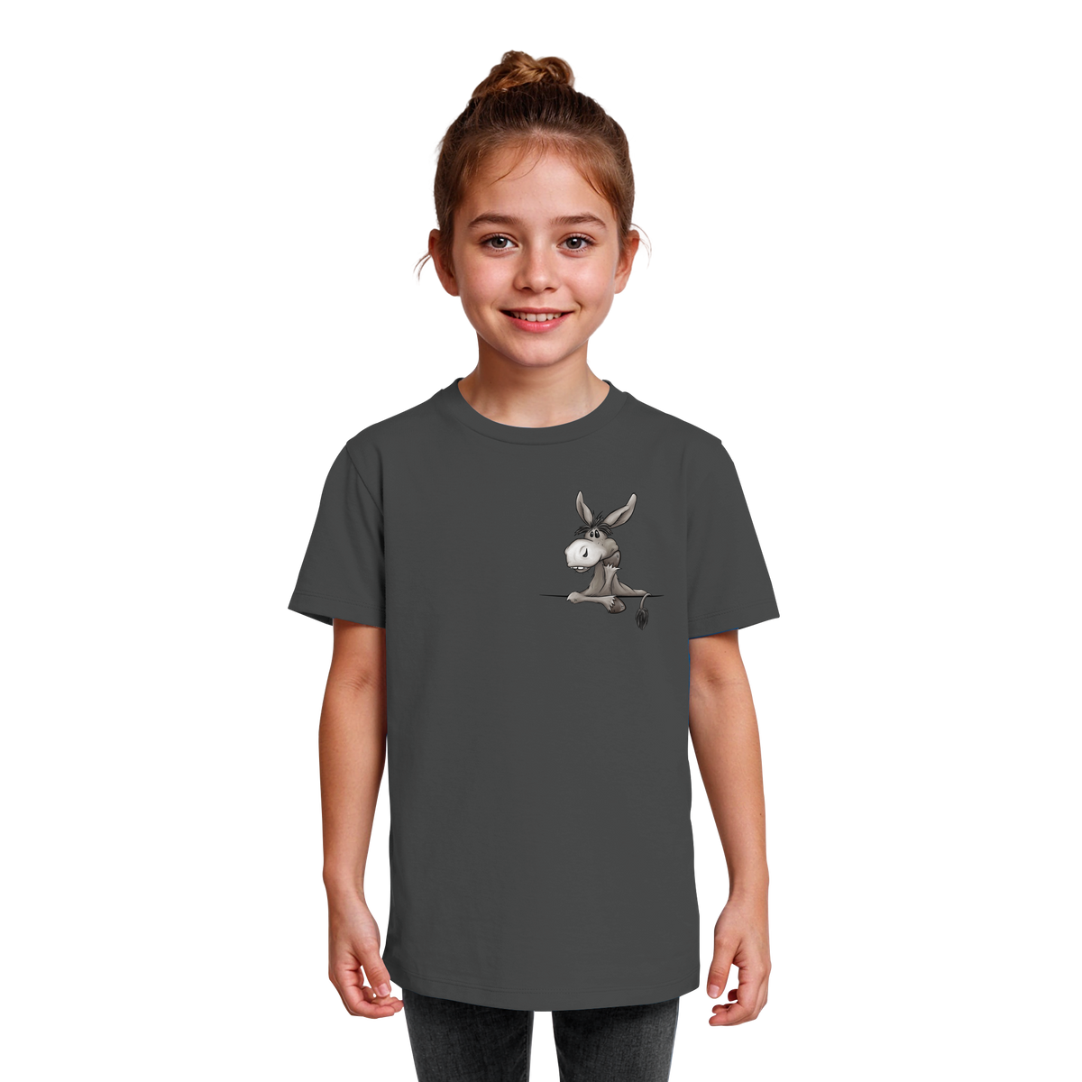 Lustiger lässiger Esel - Kids Organic Shirt
