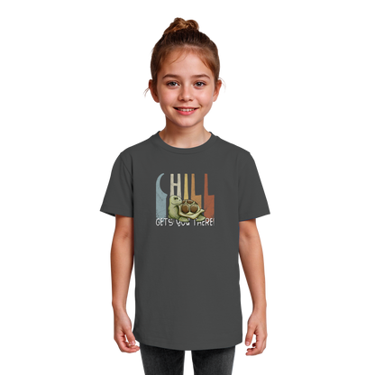 Gechillt gemütliche Schildkröte - Kids Organic Shirt