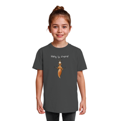 Hang In There | Lässiges Eichhörnchen - Kids Organic Shirt