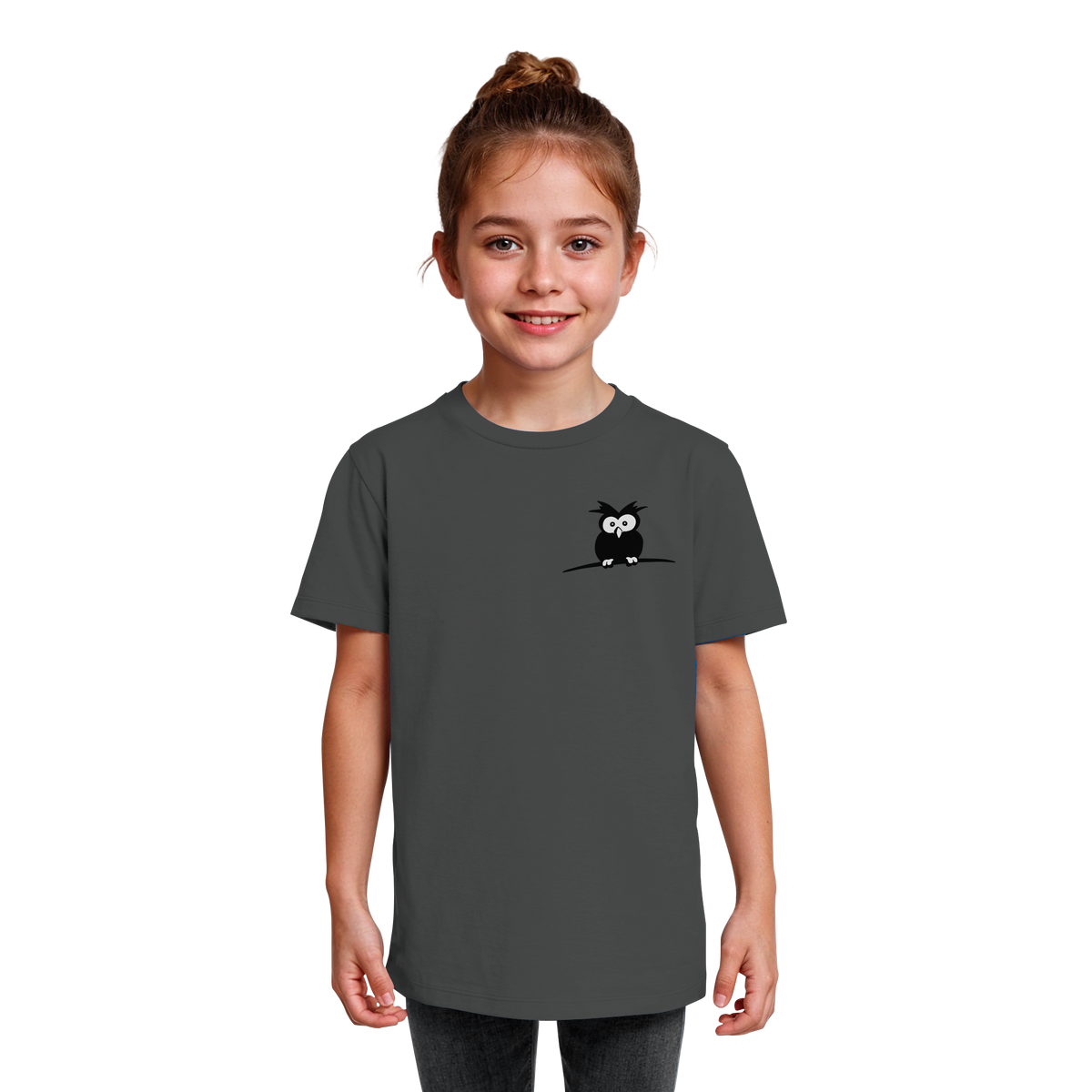 Kleine struppige Eule - Kids Organic Shirt