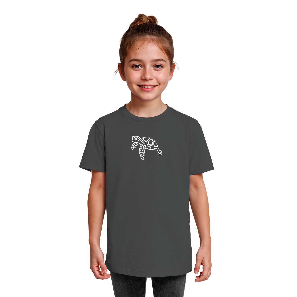 schwimmende Meeres-Schildkröte - Kids Organic Shirt