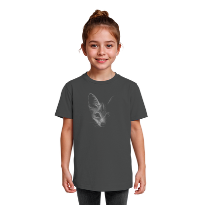 Fuchs Kritzelkunst Illustration - Kids Organic Shirt