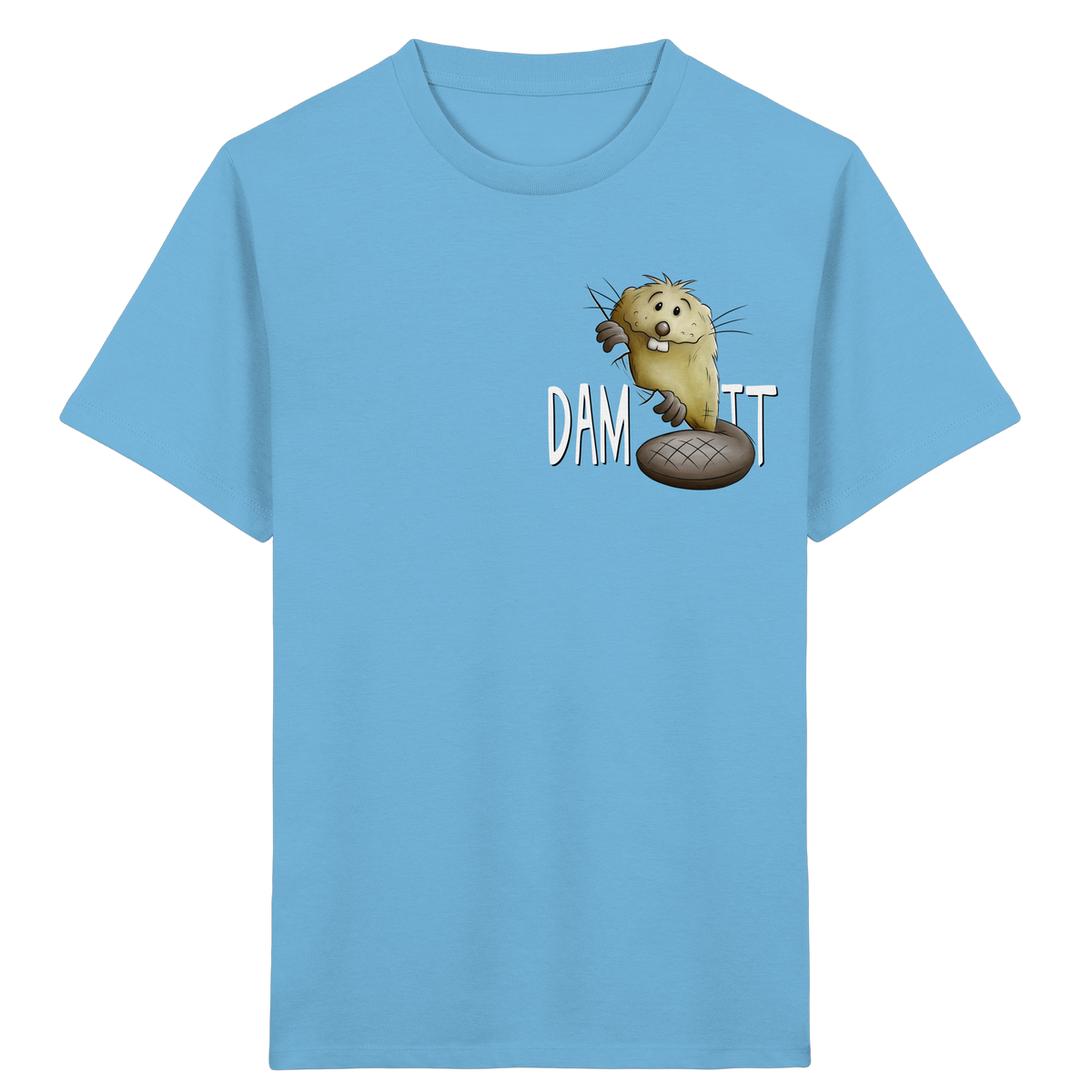 Dam It Verdammt Lustiger Biber - Kids Organic Shirt