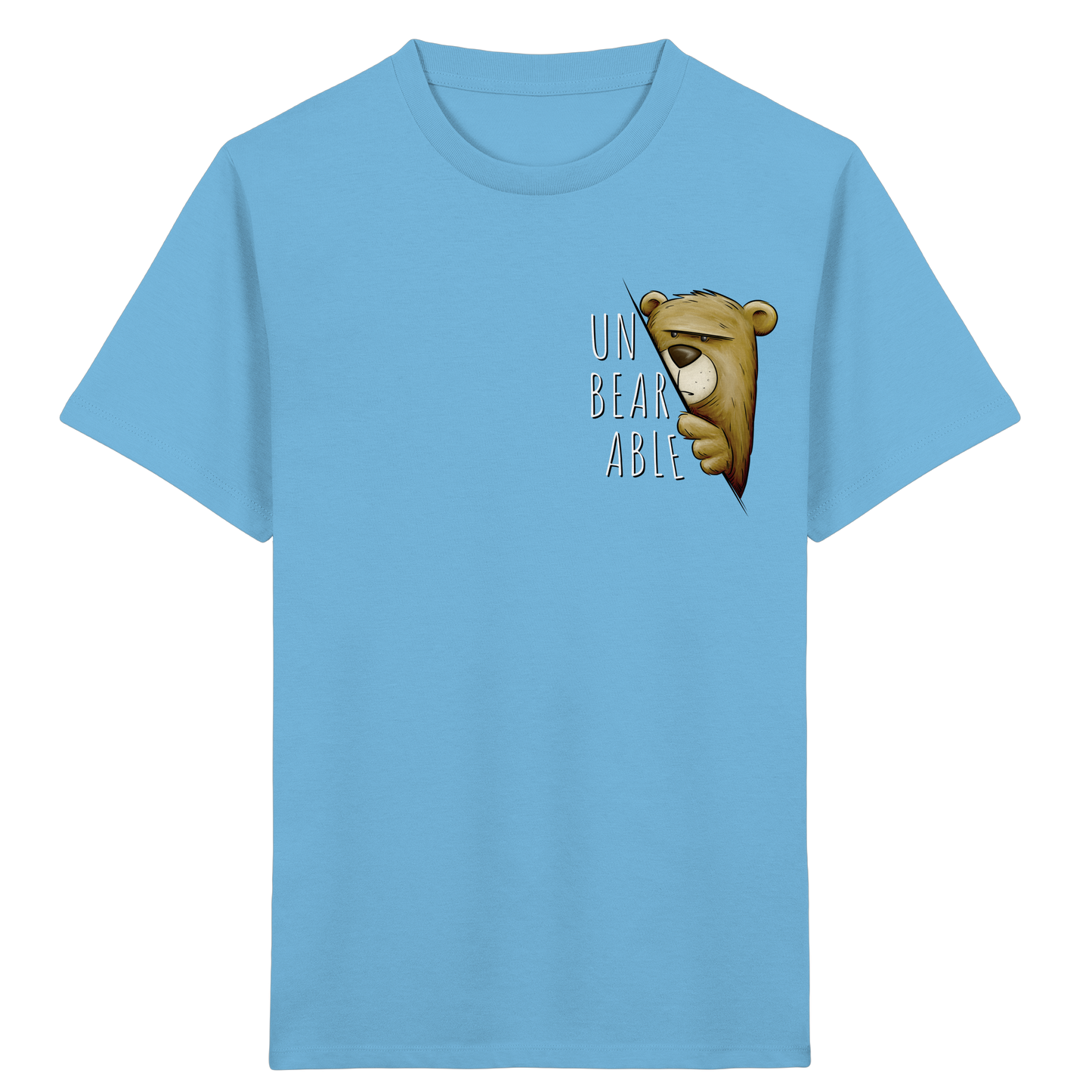 Unbearable – Unerträglich Bär - Kids Organic Shirt