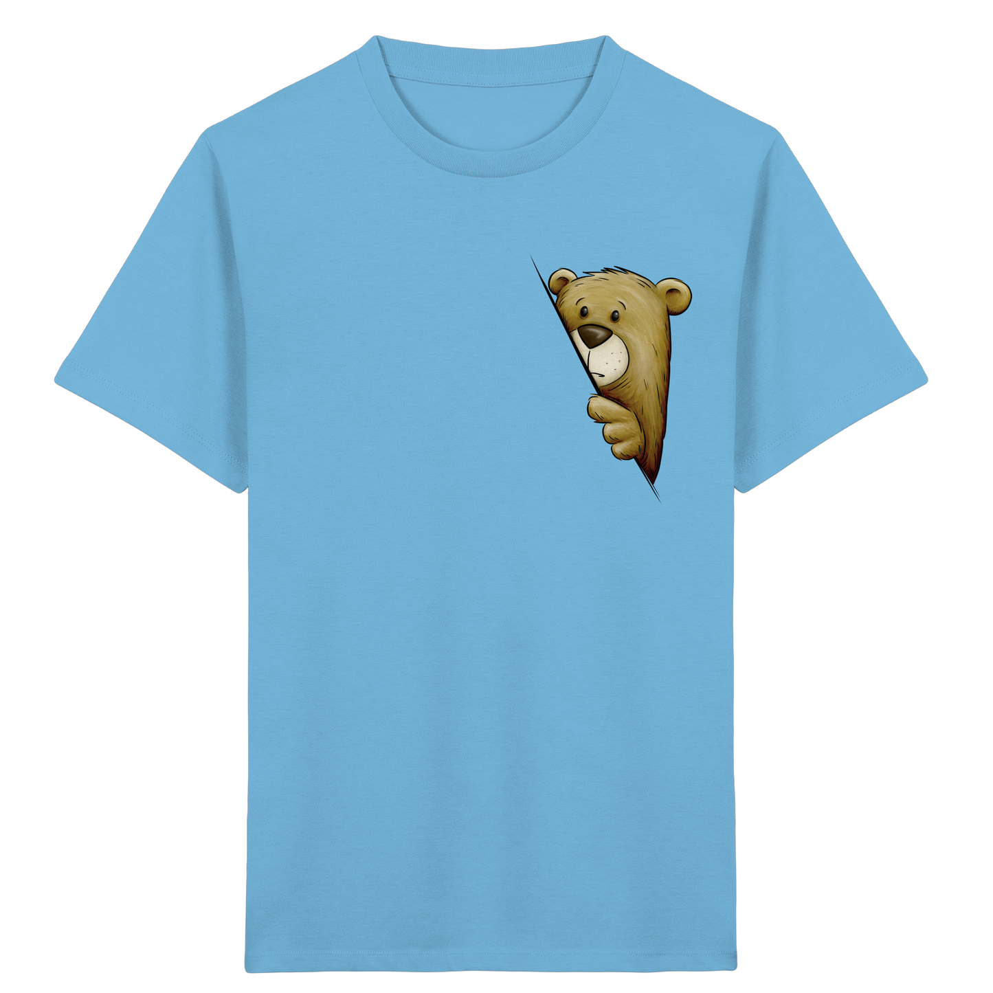 Funky Bär Illustration - Kids Organic Shirt