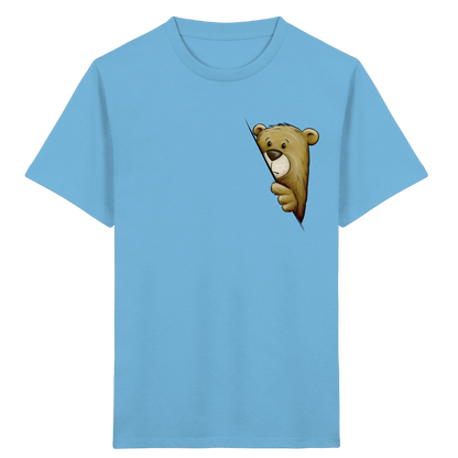 Funky Bär Illustration - Kids Organic Shirt