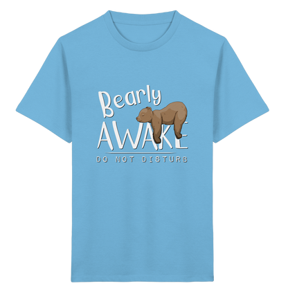 Bearly Awake Bitte nicht stören Bär - Kids Organic Shirt