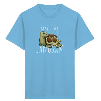 Mach mal langsam Schildkröte - Kids Organic Shirt