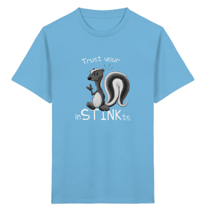 Trust Your inSTINKts Stinktier Humor - Kids Organic Shirt