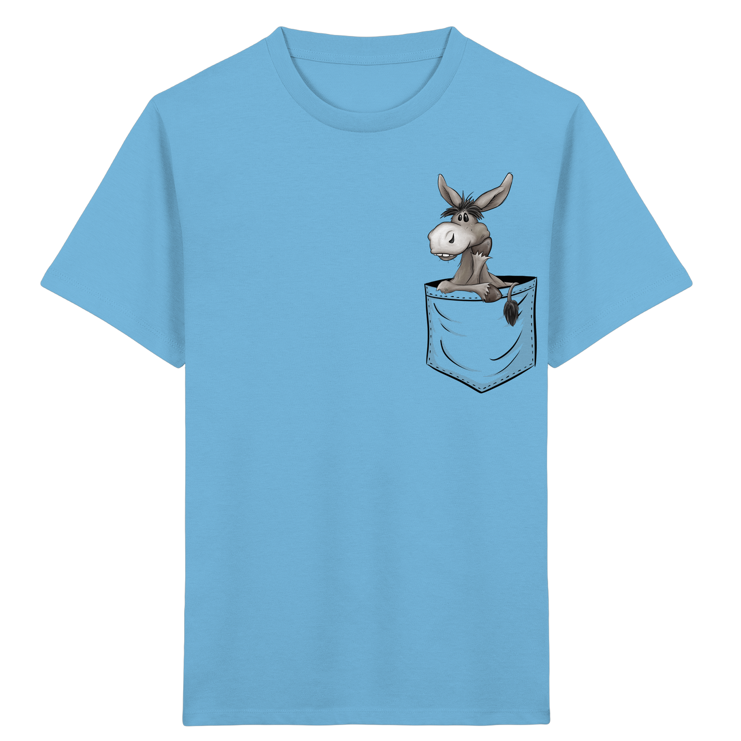 Bockiger Esel in Deiner Tasche - Kids Organic Shirt