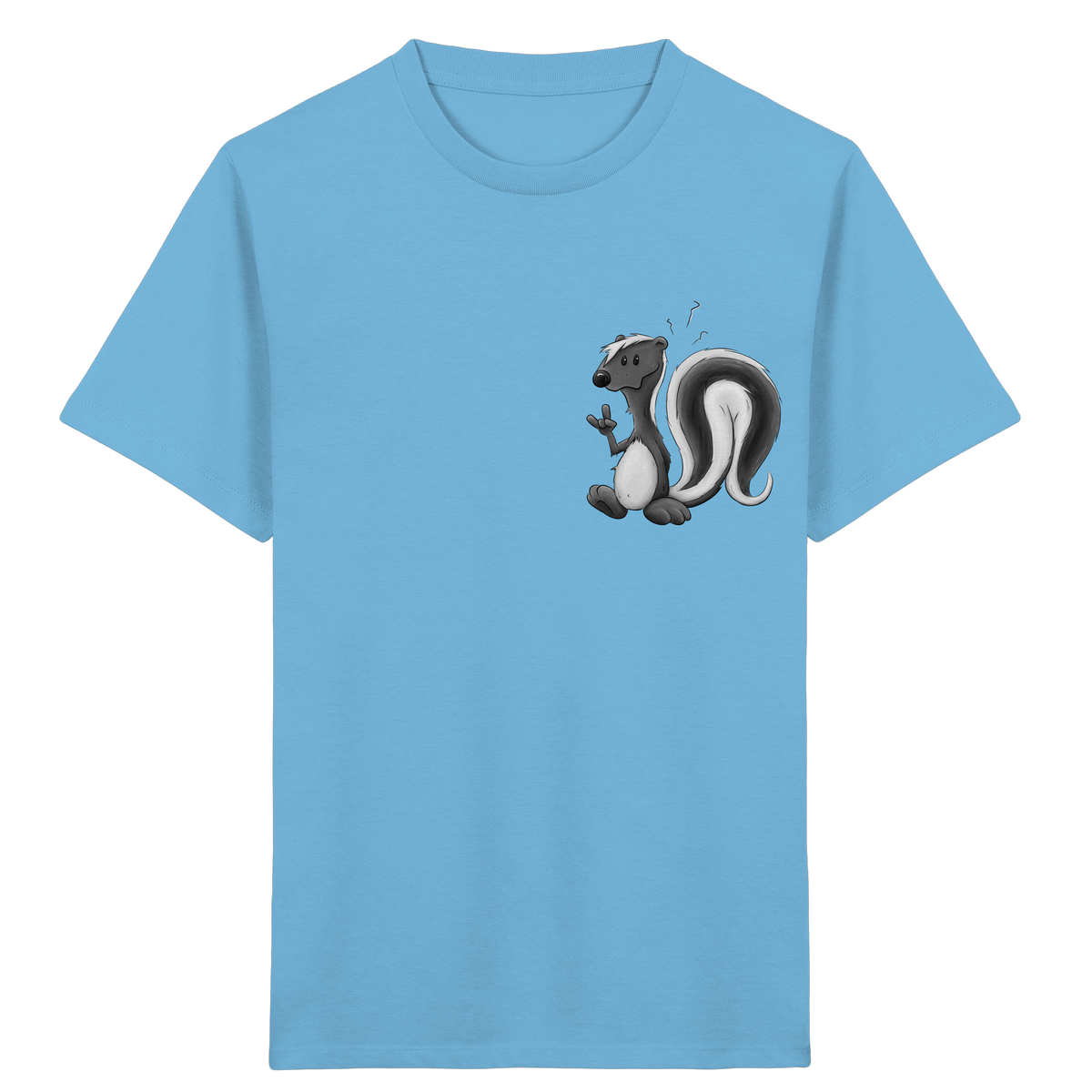 Lustig stinkiges Stinktier - Kids Organic Shirt