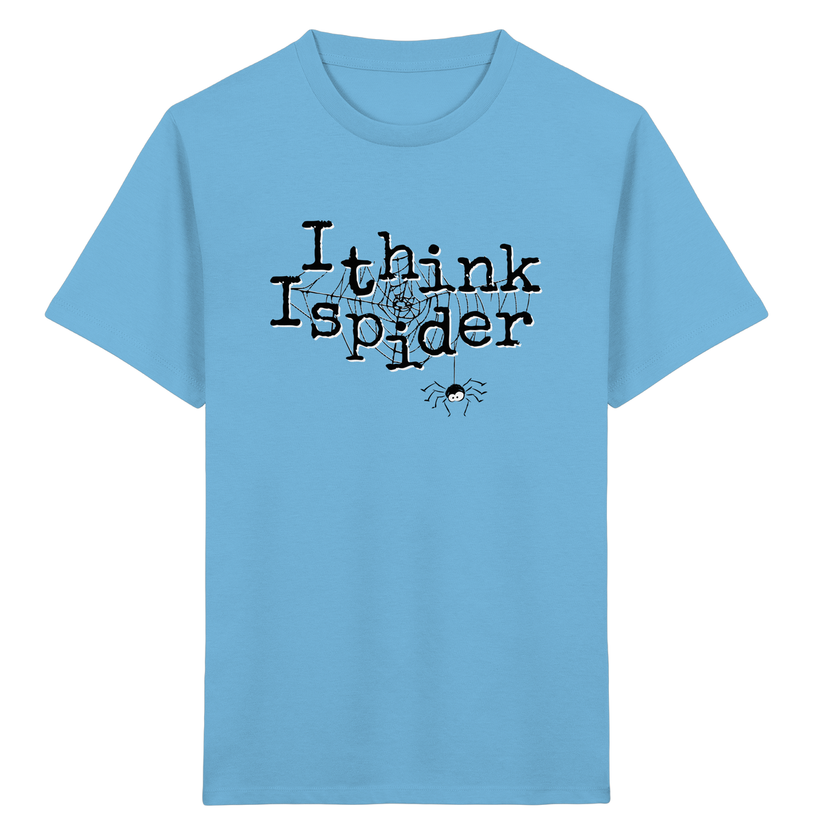 I think I spider - Spinne - Kids Organic Shirt