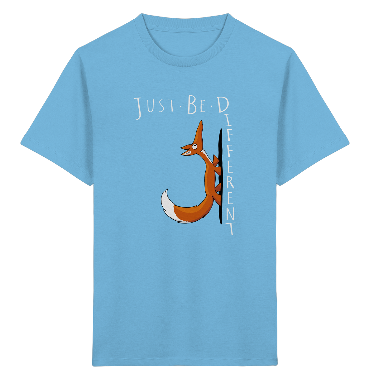 Just Be Different | Sei Anders, kleiner Fuchs - Kids Organic Shirt