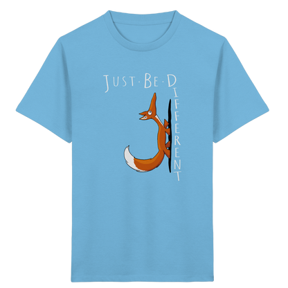 Just Be Different | Sei Anders, kleiner Fuchs - Kids Organic Shirt