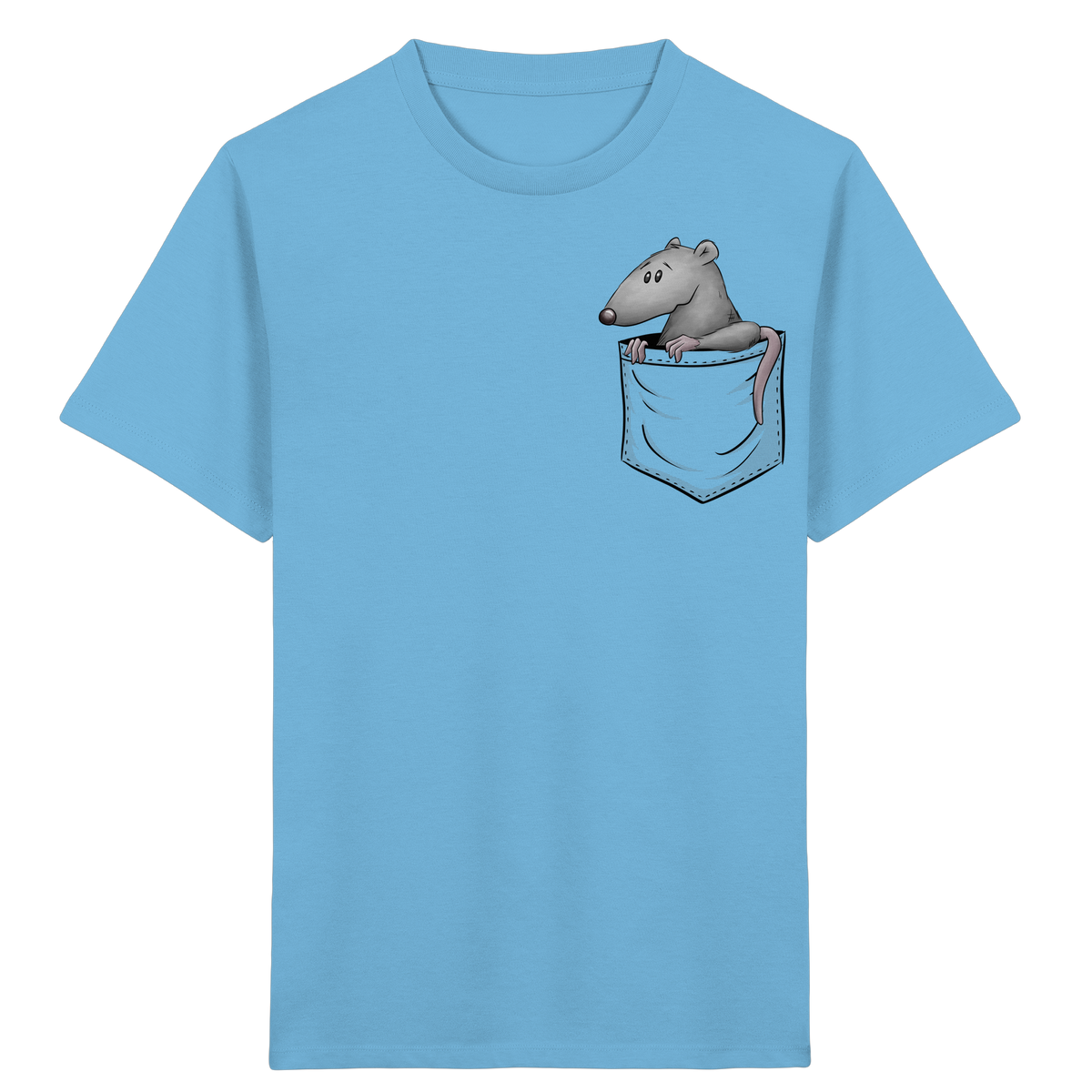 Kleine Ratte in der Tasche - Kids Organic Shirt
