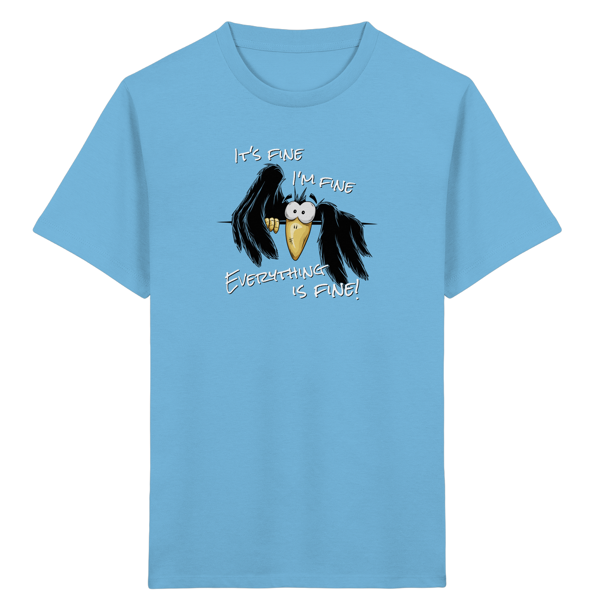 I’m Fine Rabe | Alles Gut Krähe - Kids Organic Shirt