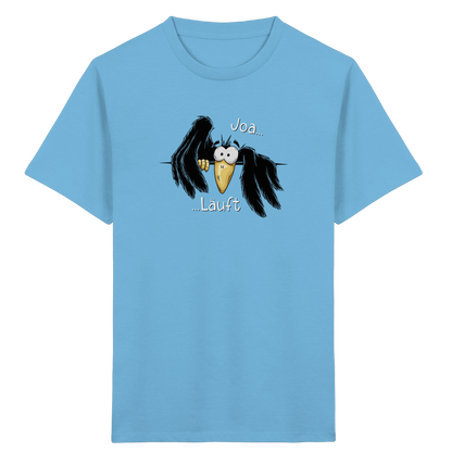 Joa Läuft Krähe gechillter Rabe - Kids Organic Shirt