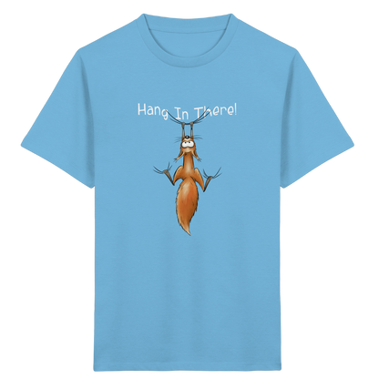 Hang In There | Lässiges Eichhörnchen - Kids Organic Shirt