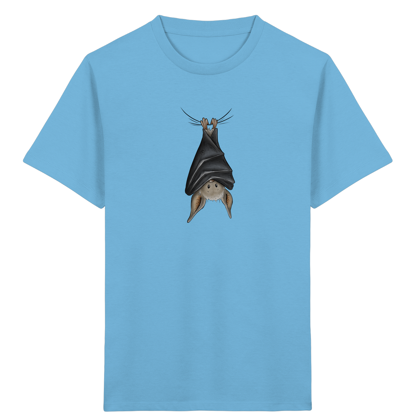 Lustig chillende Fledermaus - Kids Organic Shirt