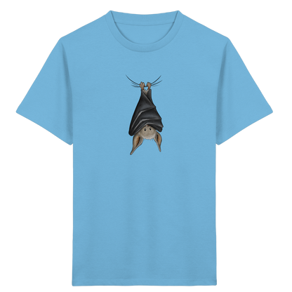 Lustig chillende Fledermaus - Kids Organic Shirt