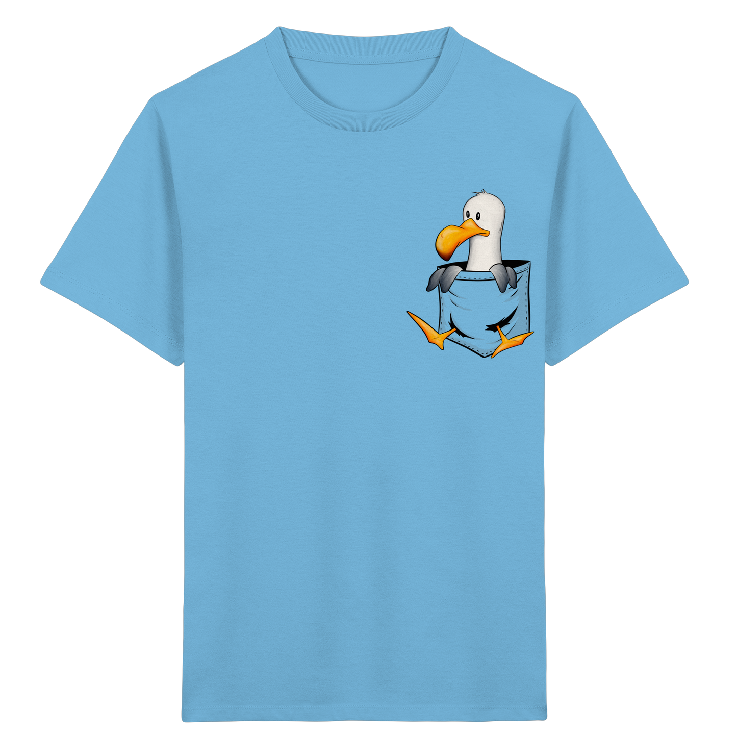 Kleine Möwe In Deiner Tasche - Kids Organic Shirt