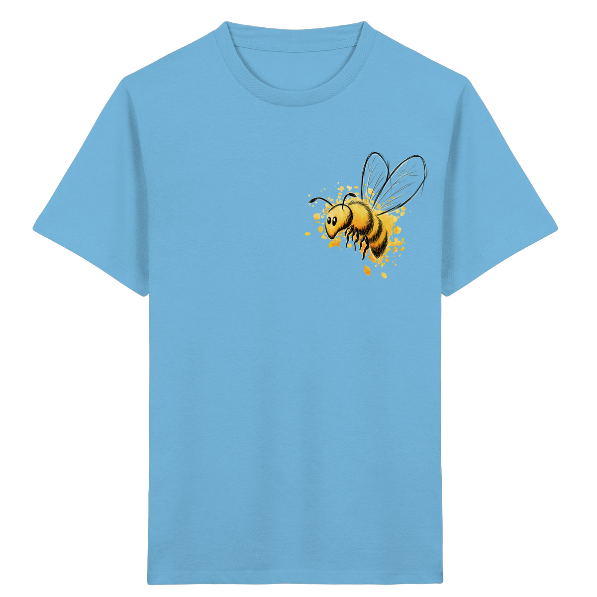 Lässige kleine Honig-Biene - Kids Organic Shirt