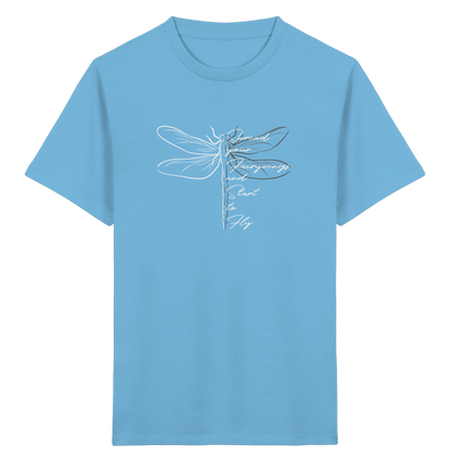 Breite die Flügel aus und flieg los | Libelle - Kids Organic Shirt