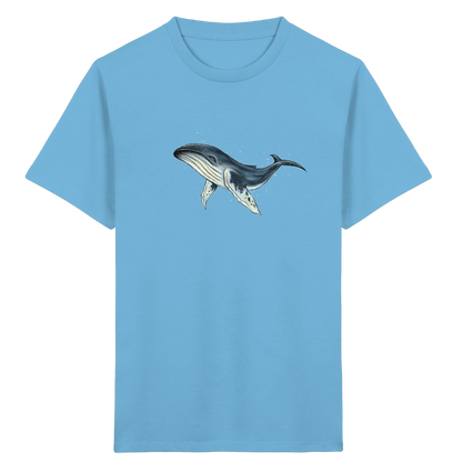 Tiefsee Ozean-Riese Buckelwal - Kids Organic Shirt