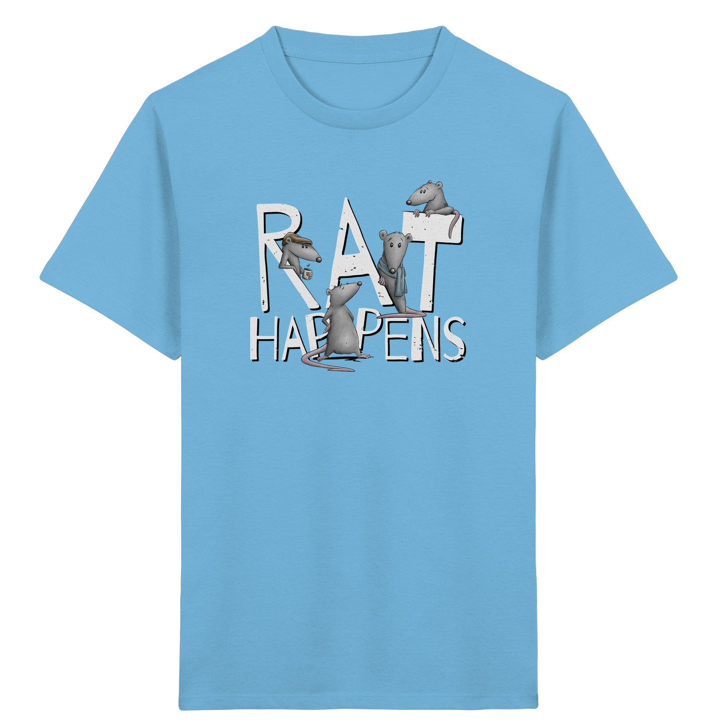 Rat Happens Ratten - Kids Organic Shirt