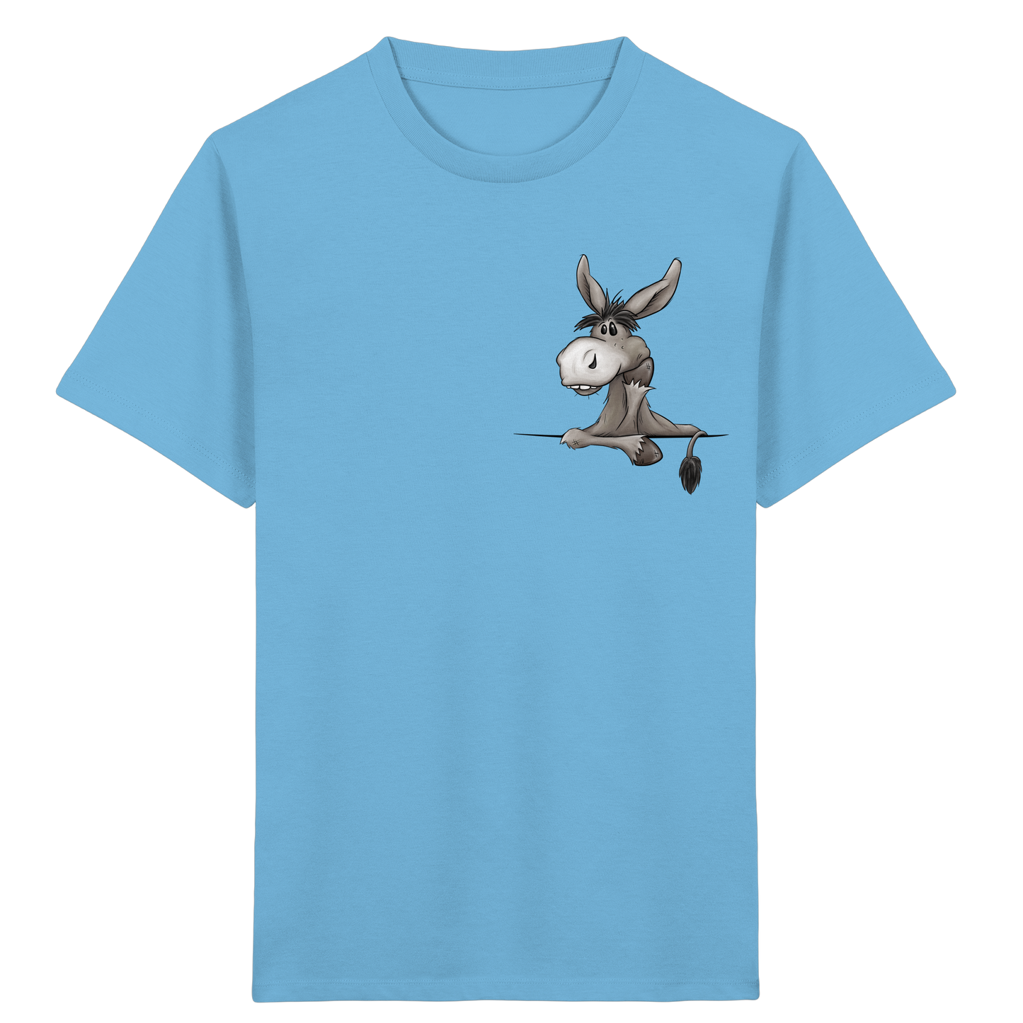 Lustiger lässiger Esel - Kids Organic Shirt