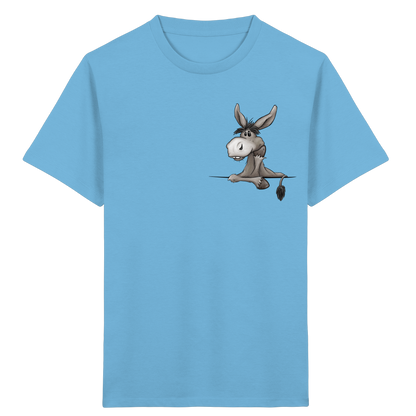 Lustiger lässiger Esel - Kids Organic Shirt