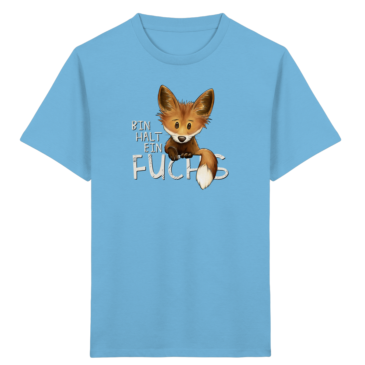Bin halt ein Fuchs - Kids Organic Shirt
