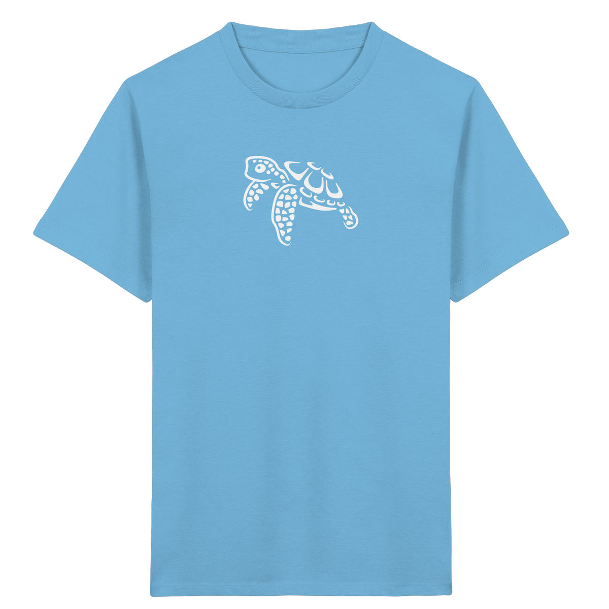 schwimmende Meeres-Schildkröte - Kids Organic Shirt