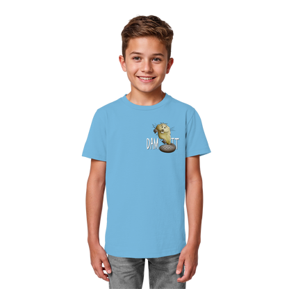 Dam It Verdammt Lustiger Biber - Kids Organic Shirt